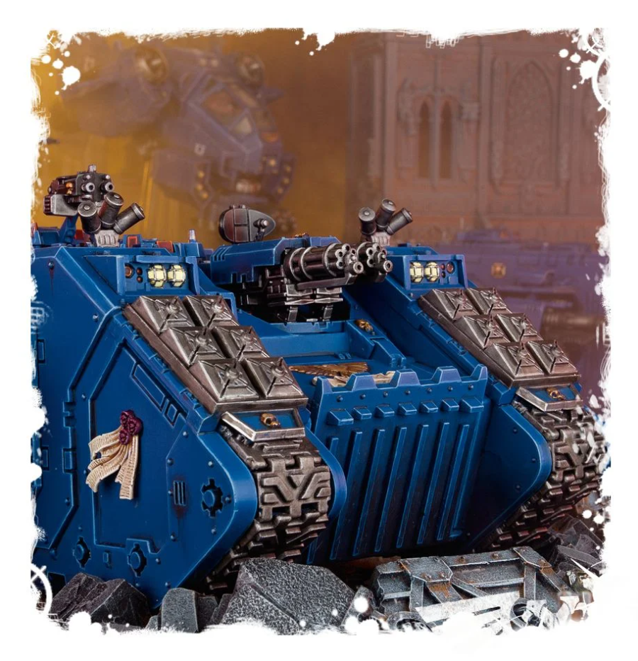 48-30GW Набор Космодесант. Лендрейдер Крестоносец / Искупитель (Space Marine Land Raider Crusader/Redeemer)