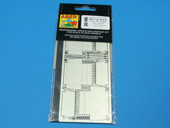 ABR-35 145  Дополнения для  Russian Heavy Tank KV-I or KV-II vol3-Tool boxes для Tamiya 1/35