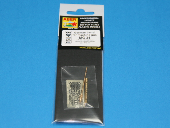 ABR-16-L-02  Дополнения для  Turned barrel for German machine gun MG34 для любых моделей 1/16