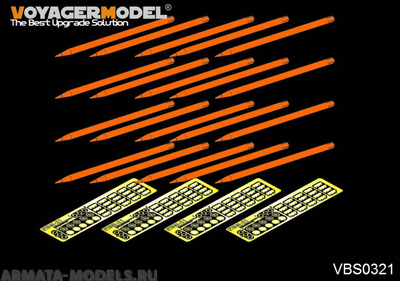 VBS0321 Современные Российские Ракеты BM-21 (20 шт.) (GP)