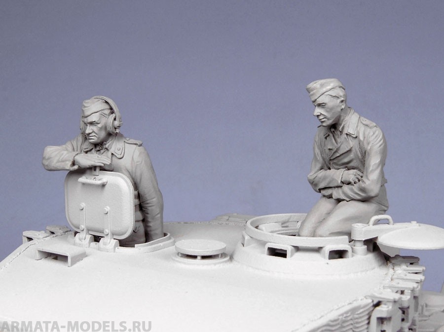 Т-35008 Немецкие танкисты СС II, лето 1940-45 гг (2) Tank