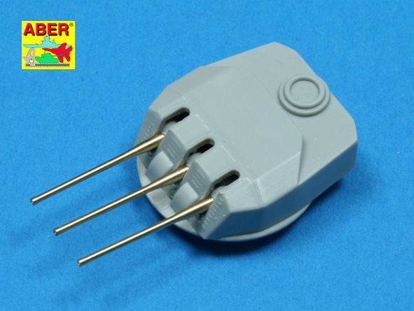 ABR-1:350-L-40  Дополнения для  Set of 9 pcs  152mm barrels for ships Richeulieu, Jean Bart & Galissonniere clas crusier для  1/350