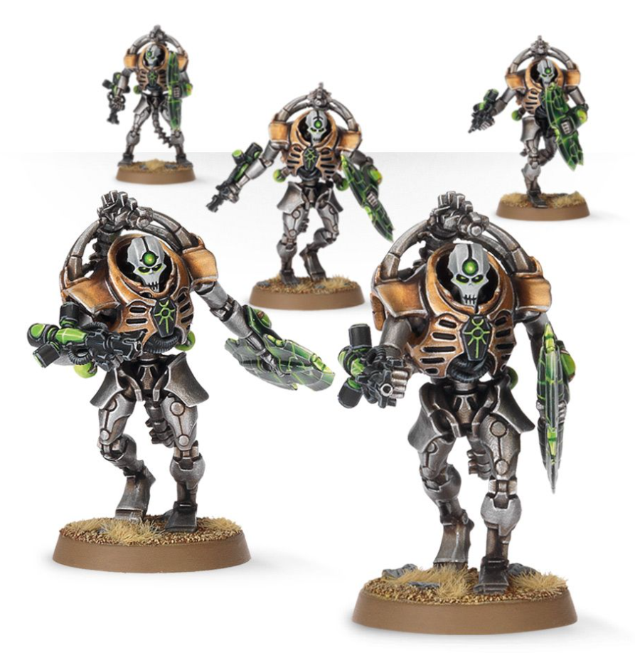 49-07GW Набор Некроны: Преторианцы Триархов (Necron Triarch Praetorians)