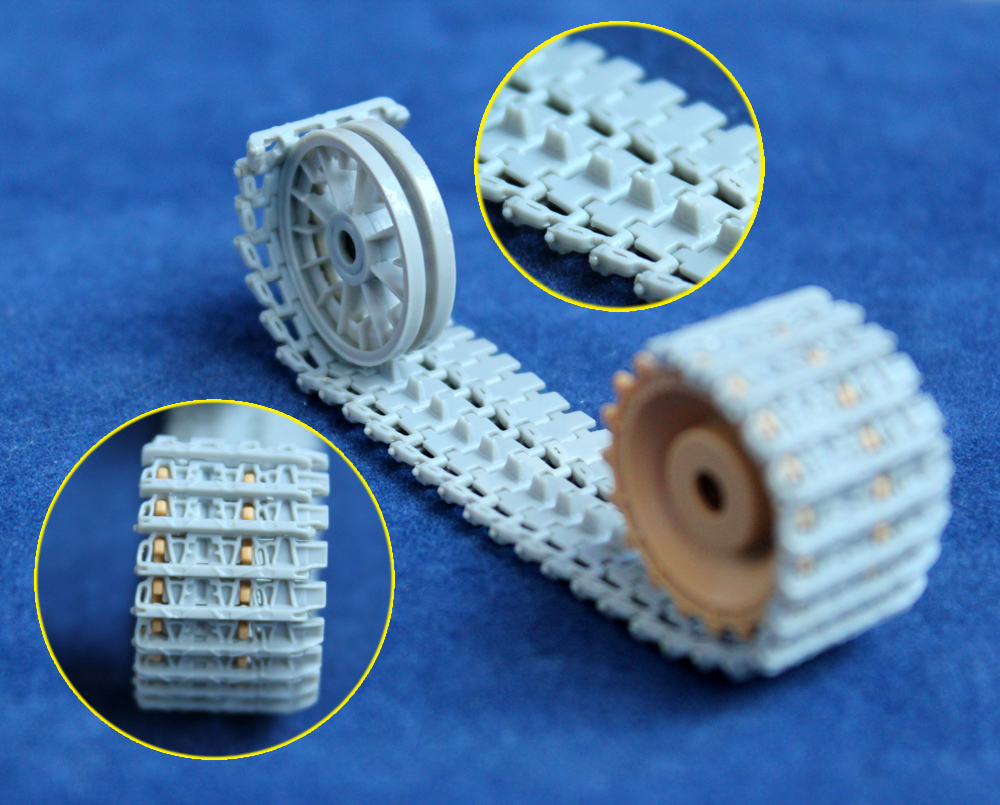RE30008 Траки наборные Ostketten Workable Track Links for Pz.Kpfw.III/Pz.Kpfw.IV