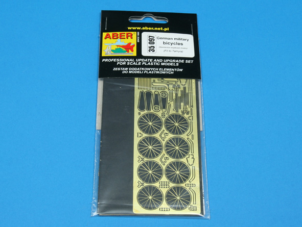 ABR-35-097  Дополнения для  German military bicycles (set for two) для Tamiya 1/35