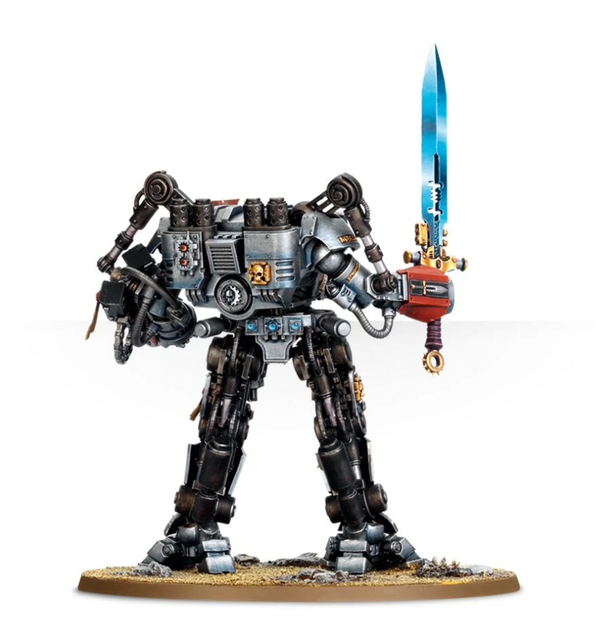57-10GW Набор Серые Рыцари. Дреадноут-Рыцарь Немезис (Grey Knights Nemesis Dreadknight) (новая версия)
