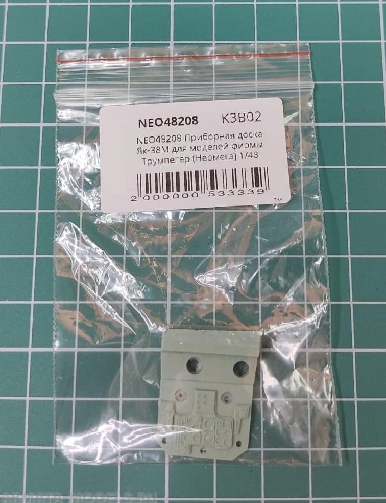 NEO48208 Приборная доска Як-38М для моделей фирмы Трумпетер