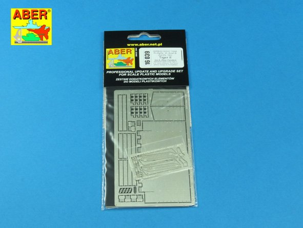 ABR-16-039  Дополнения для  Tiger II - Vol.6- Rear Fenders для Tamiya/Trumpeter 1/16