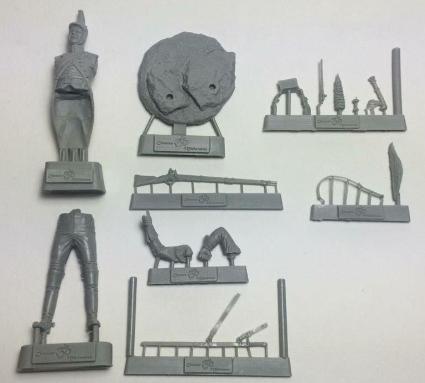 CHM-54149.Рядовой драгунских полков, Франция 1809-11 гг. 54 мм. Материал – смола. Chronos Miniatures