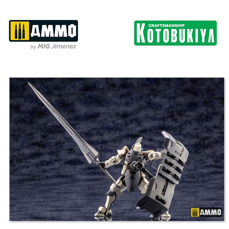 KTOHG045 Коллекционая сборная модель  HGPM 1/24 Governor Armor Type Knight Bianco 8 cm KOTOBUKIYA