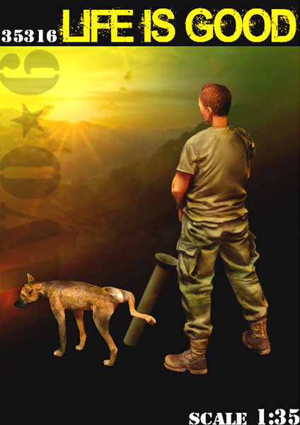 B6-35316 Миниатюра Life is Good Bravo6