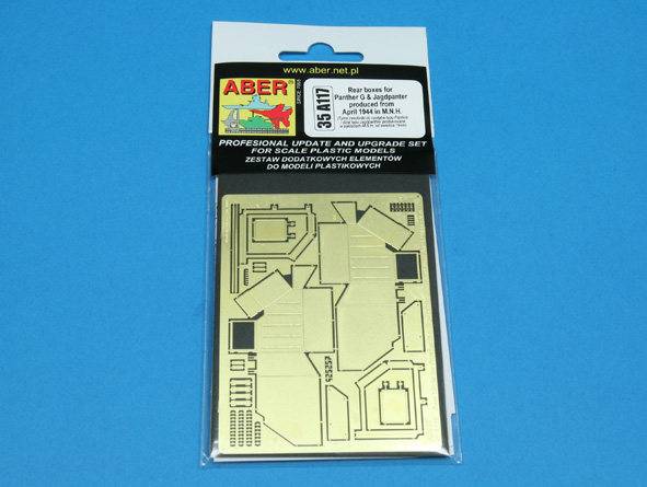ABR-35-A117  Дополнения для  Rear boxes for Panther G &Jagdpanter produced from April 1944 in M.N.H. для  1/35