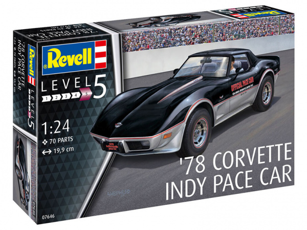 07646RE Спортивный автомобиль '78 Corvette (C3) Indy Pace Car Revell