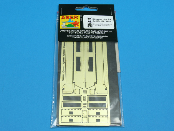 ABR-35-A74  Дополнения для  Stowage bins for Sd.Kfz.250 „Neu” для  1/35