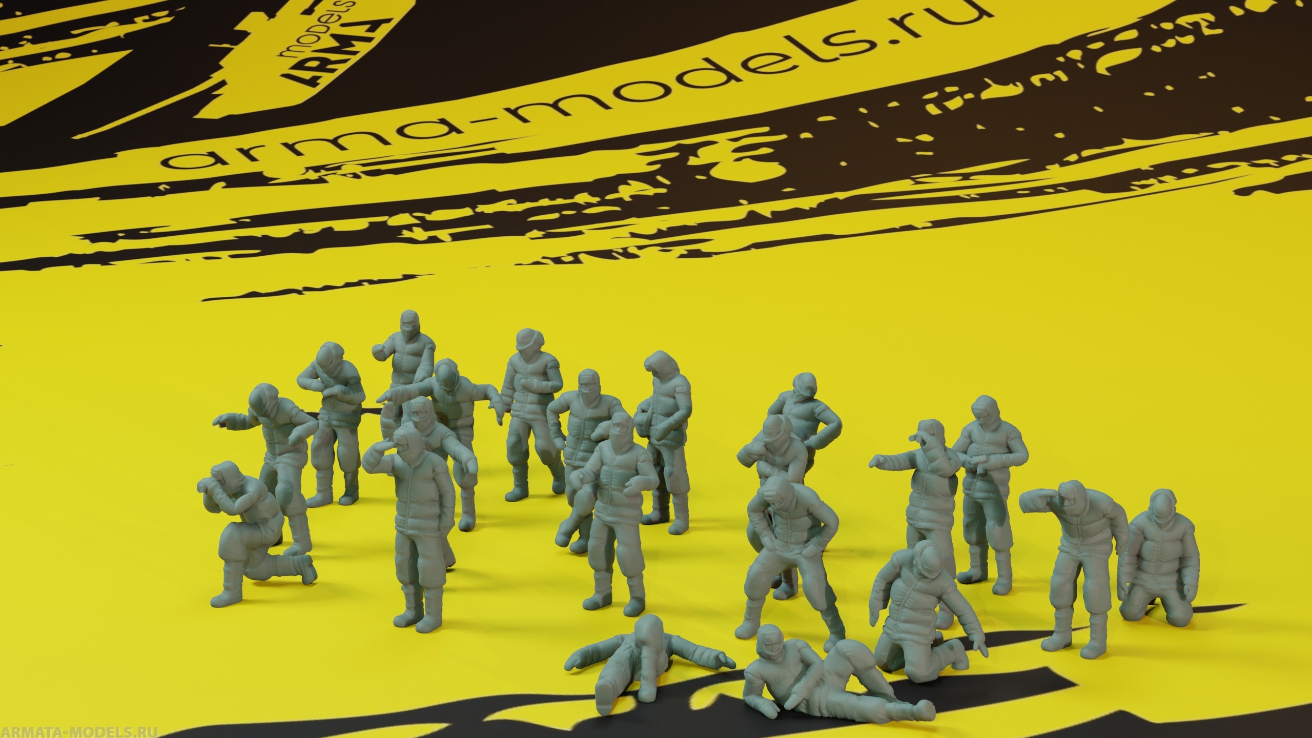 AM35012 Экипаж ледокола. Палуба (Не для свободной продажи) Arma Models