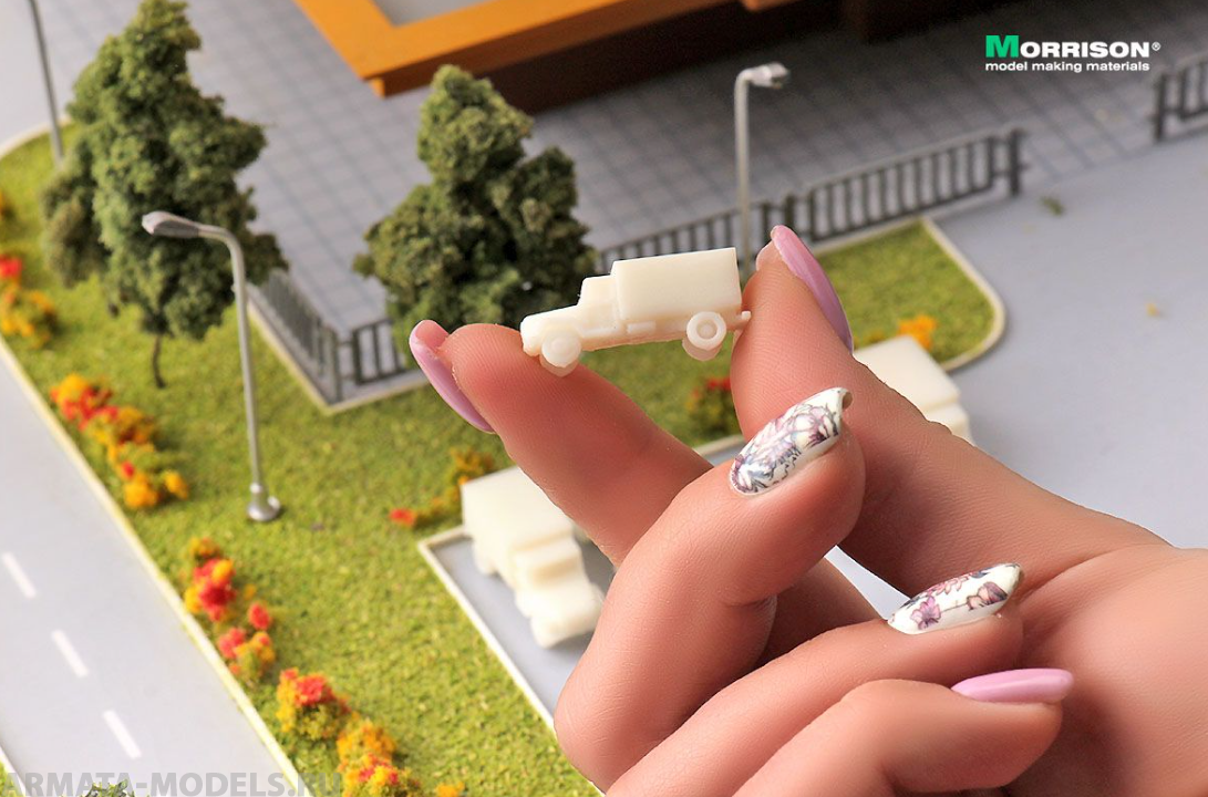 020GZN250 Среднетоннажные грузовики в М 1:250 (Набор 5 штук)