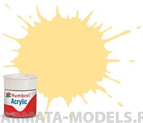 AB2419 Краска акриловая железнодорожные цветаEWS Yellow RC419 Acrylic Rail Paint