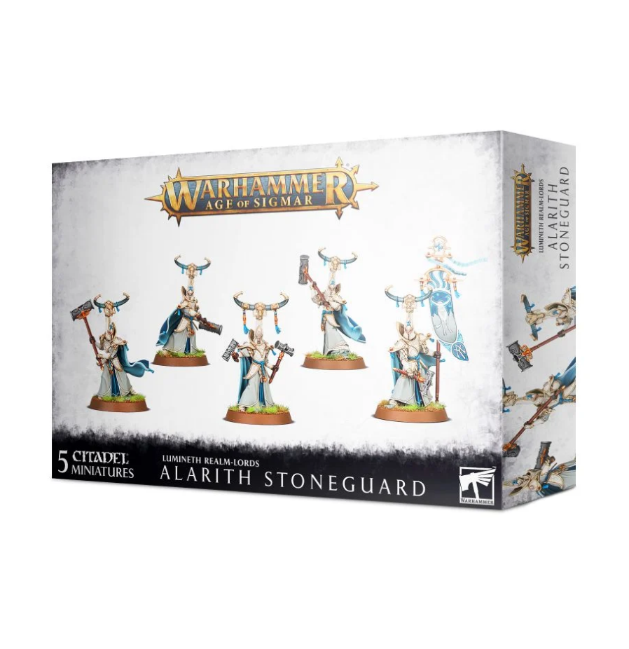 87-54GW Набор Люминеты, Повелители Владений. Каменные Стражи Аларита (Lumineth Realm-Lords: Alarith Stoneguard)