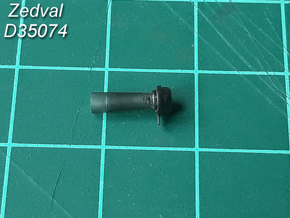 D35074 Звуковой сигнал прямой для танков 30-х годов выпуска