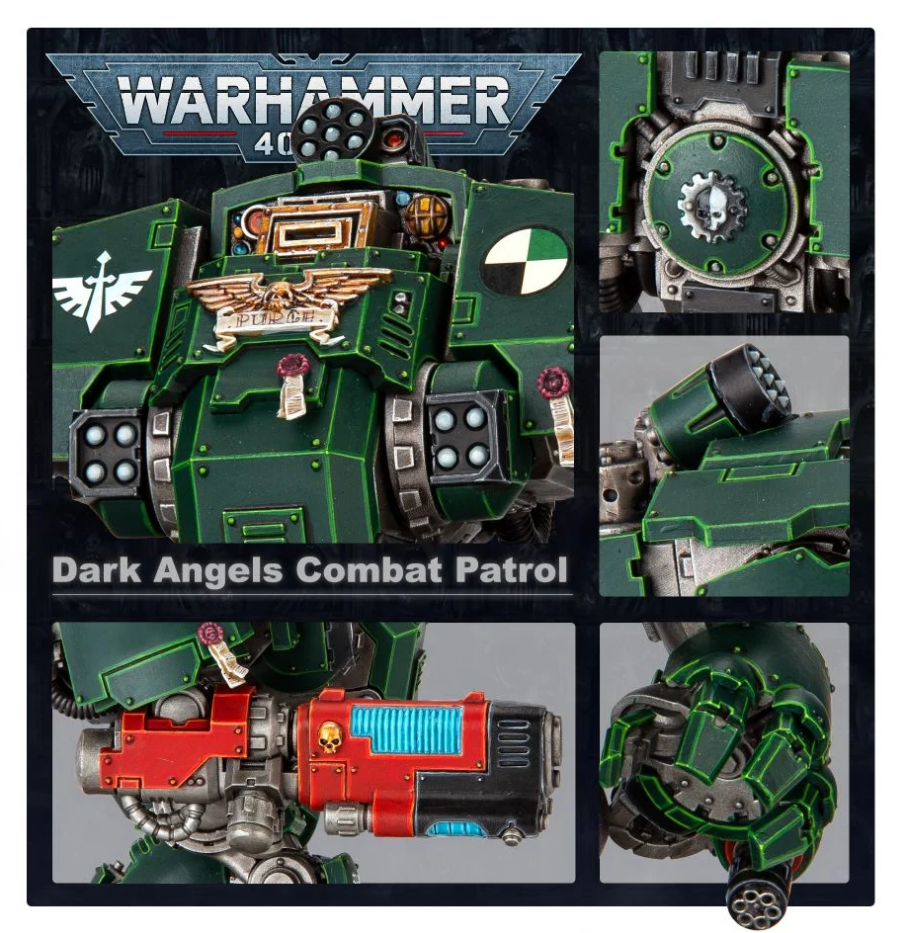 44-17GW Набор Боевой Патруль. Темные Ангелы (Combat Patrol: Dark Angels)