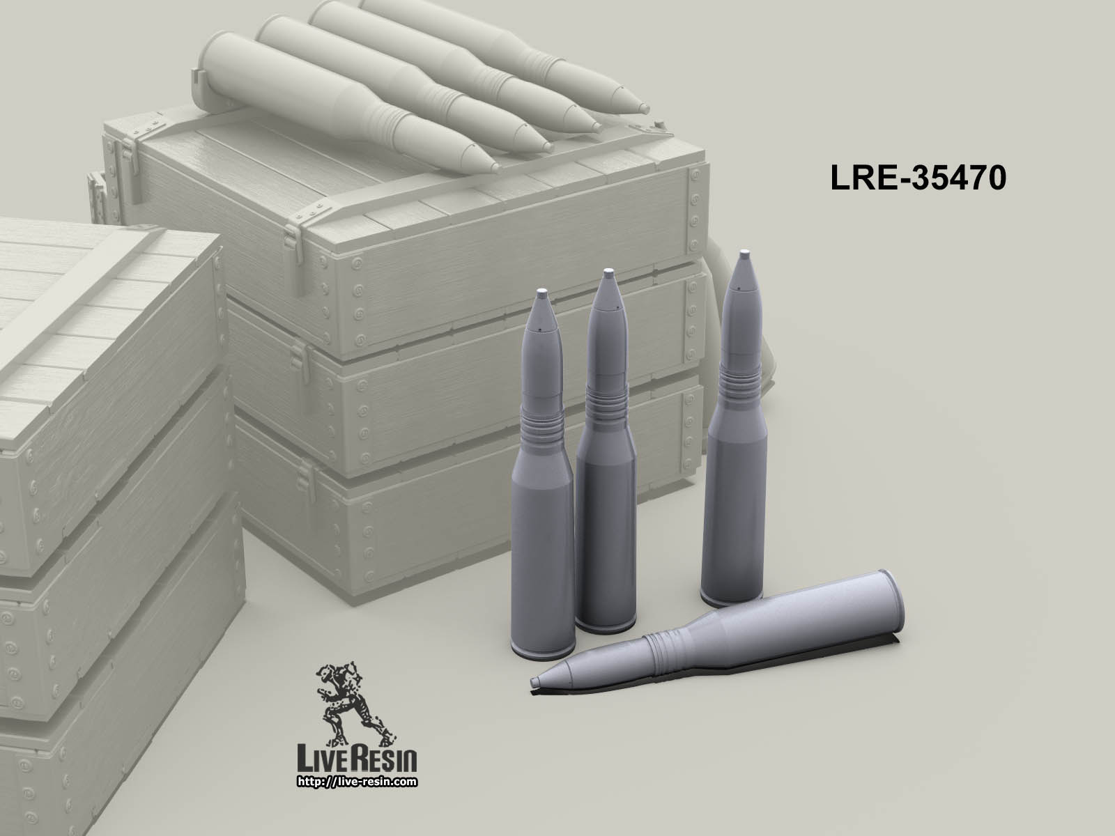 LRE35470 Снаряды 57 мм (Не для свободной продажи) Live Resin