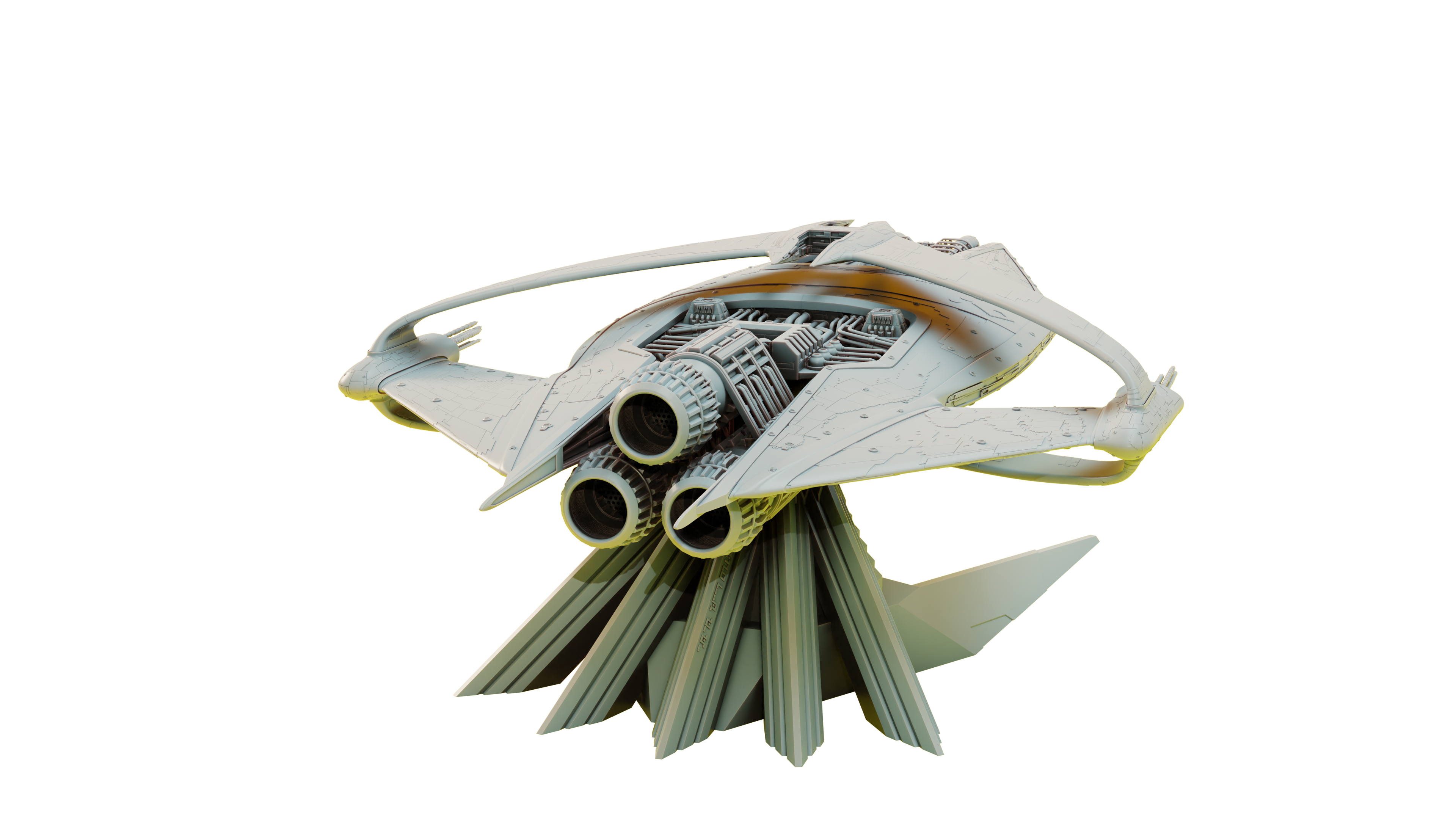 AM400001-1 Подставка для крейсера Нарна 'Г'Кван'