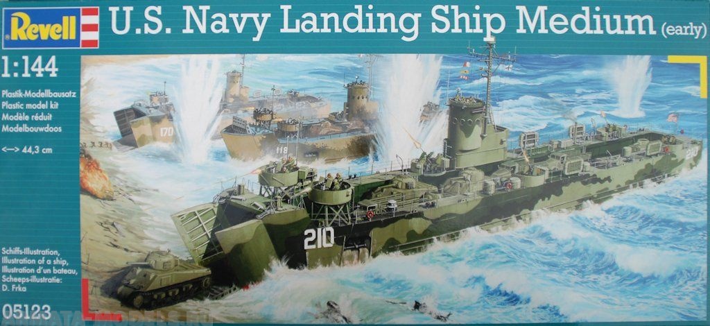 05123 Военный корабль U.S. Navy Landing Ship Medium Revell