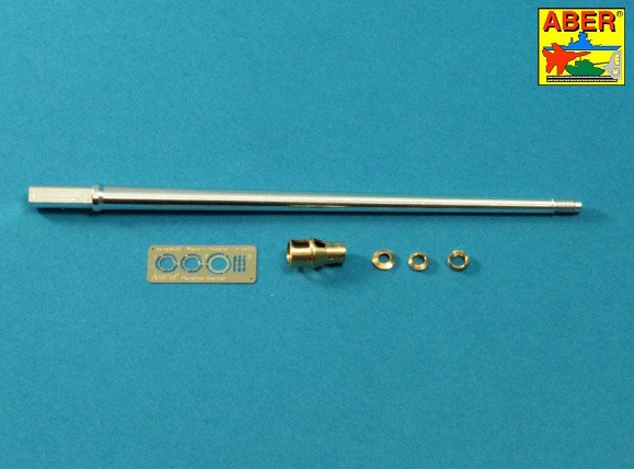 ABR-35-L-245 Точеный ствол 7,5 cm barrel with muzzle brake for Panther Ausf.A для Takom model