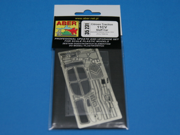 ABR-35-231  Дополнения для  Citroen Traction 11CV Staff Car для Tamiya 1/35