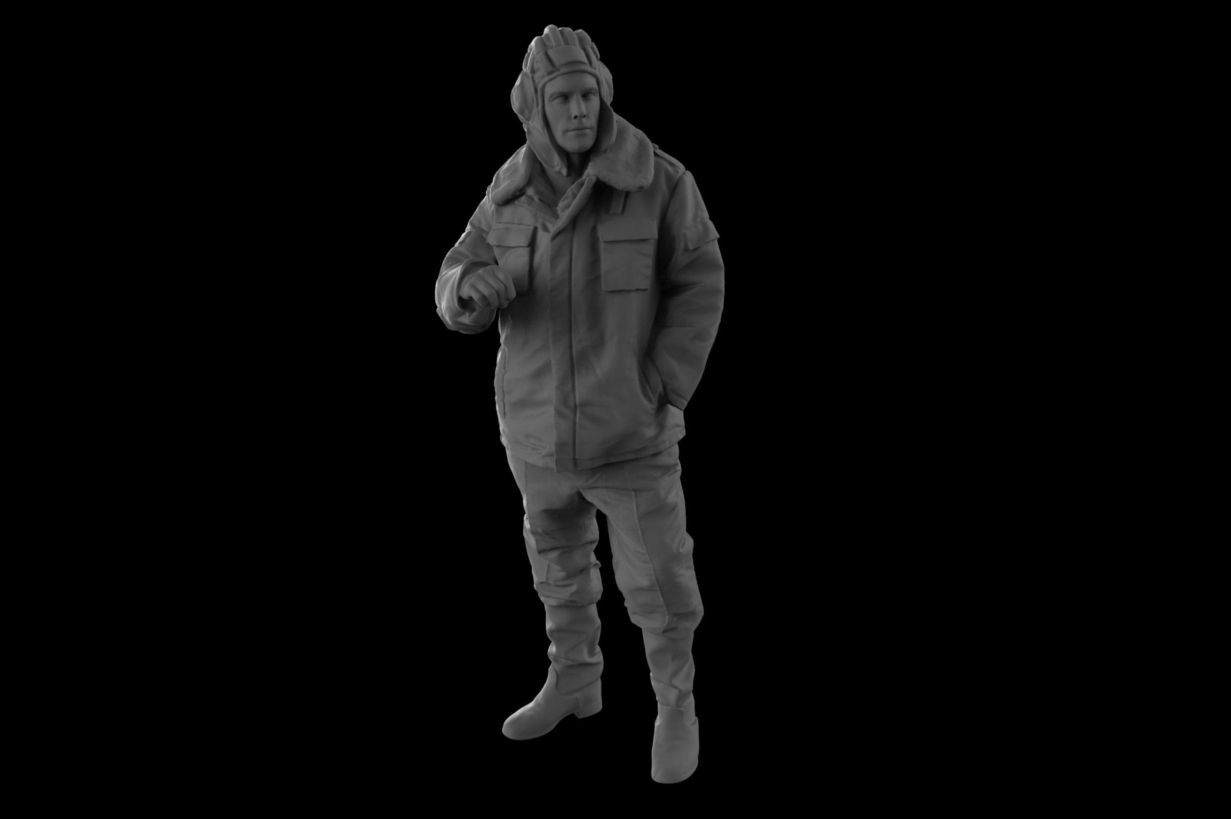 AM3713 Фигура танкиста №4 Arma Models