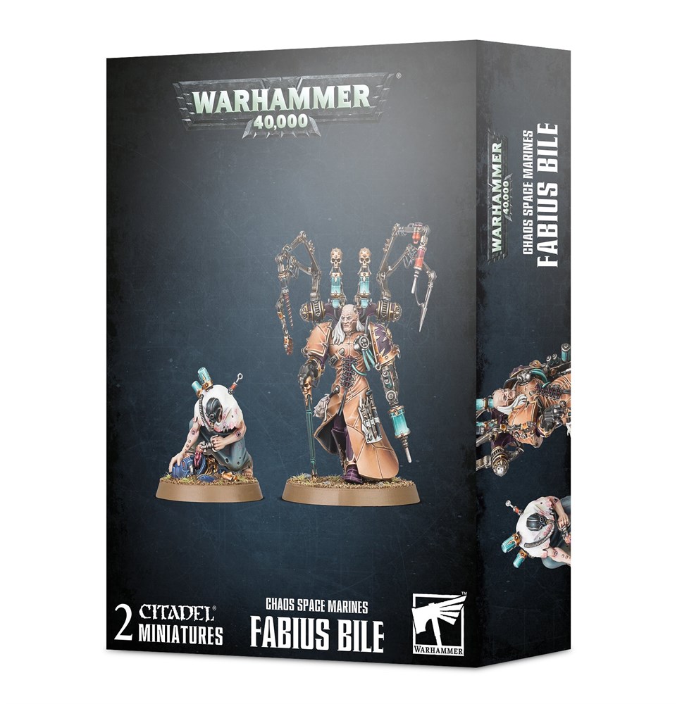 43-73GW Набор Космодесант Хаоса: Фабий Байл (Chaos Space Marines: Fabius Bile)