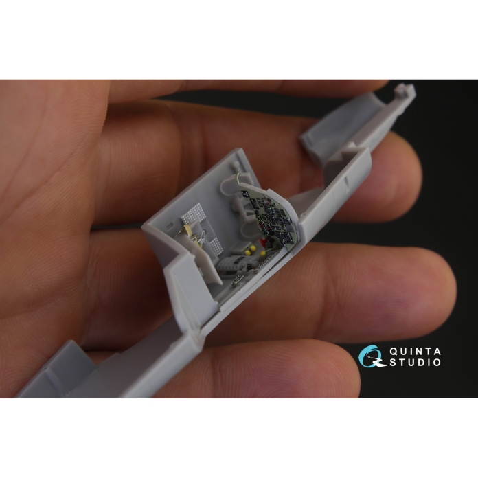 QD48105 3D Декаль интерьера кабины Bf 109C/D (для модели Modelsvit)