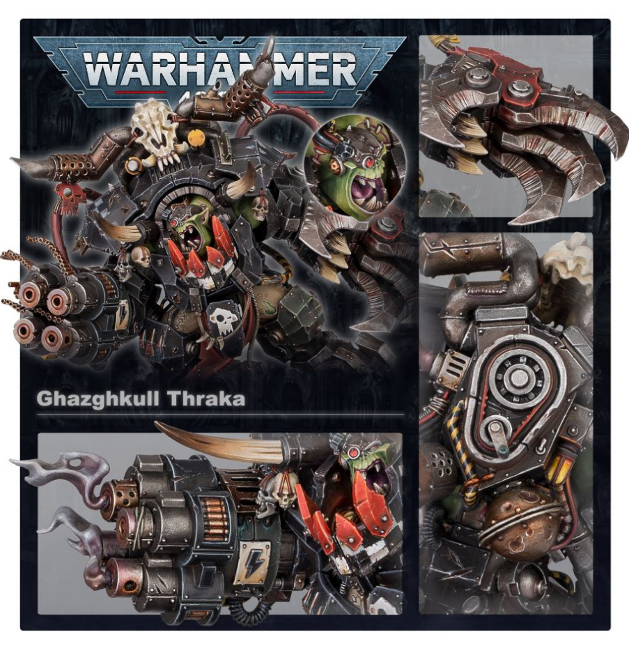50-29GW Набор Орки. Газгкулл Трака (Orks. Ghazghkull Thraka)