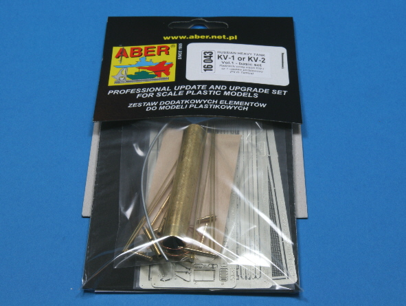 ABR-16-043  Дополнения для  Russian Heavy Tank KV-1 or KV-2, Vol.1 – basic set для Tamiya 1/16