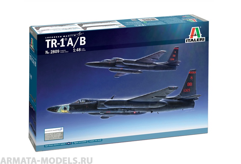 2809ИТ Самолет LOCKHEED  TR-1A/B (10013160/300421/0255806, ИТАЛИЯ ) Italeri
