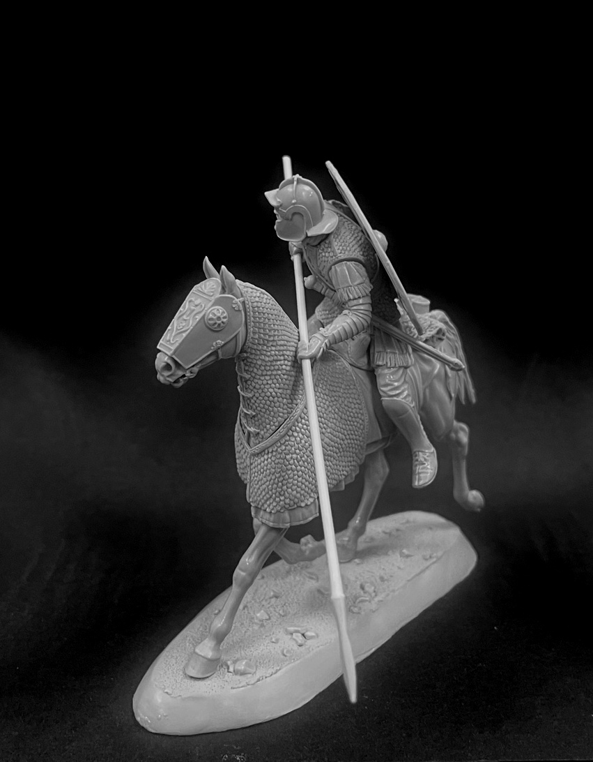 CHM-54355. Римский кавалерист, 1-2 века н.э. 54 мм. Материал - смола. Chronos Miniatures