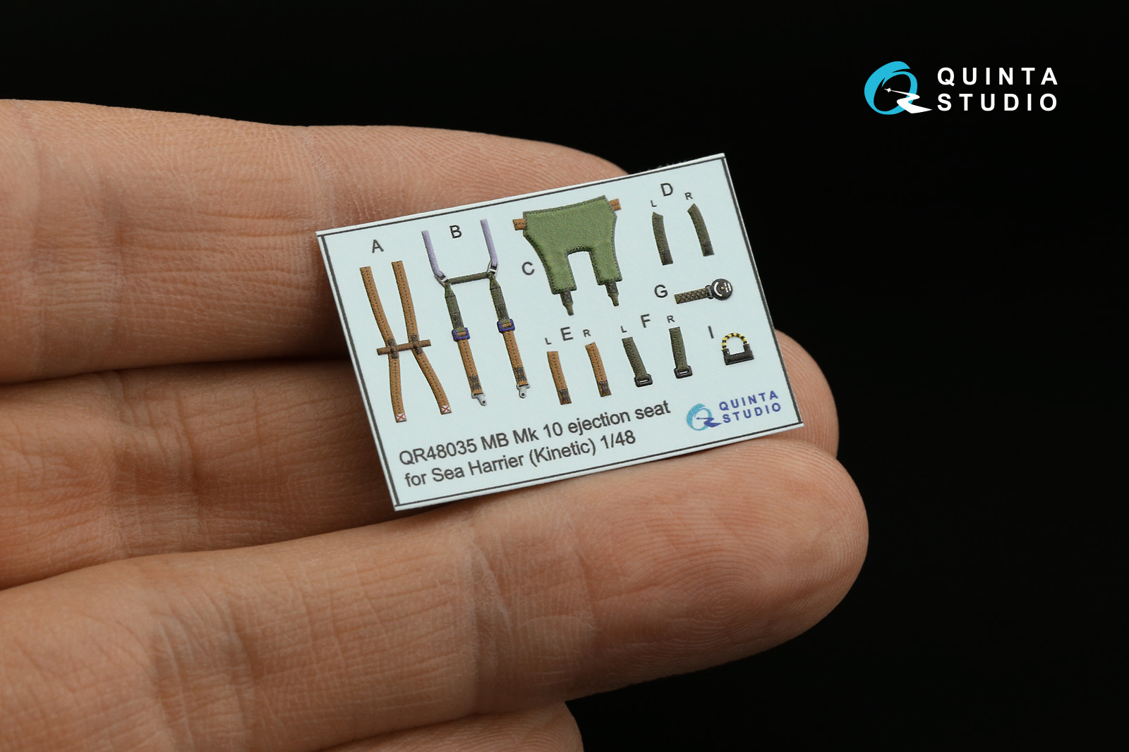 QD48343 3D Декаль интерьера кабины Sea Harrier FRS.1 (Kinetic)