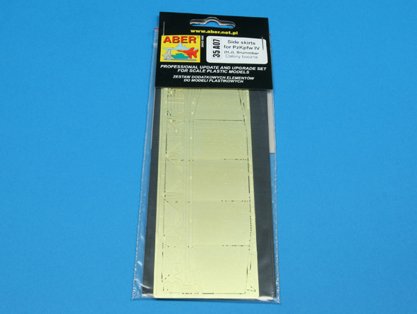 ABR-35-A07  Дополнения для  Side skirts for PzKpfw IV (H.J),Brummbar для  1/35