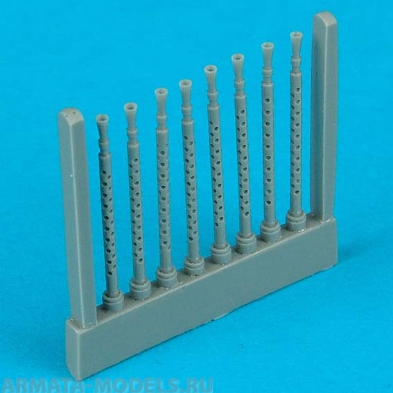 QB48047  Lancaster gun barrels round perf. kit for Tam (1/48)