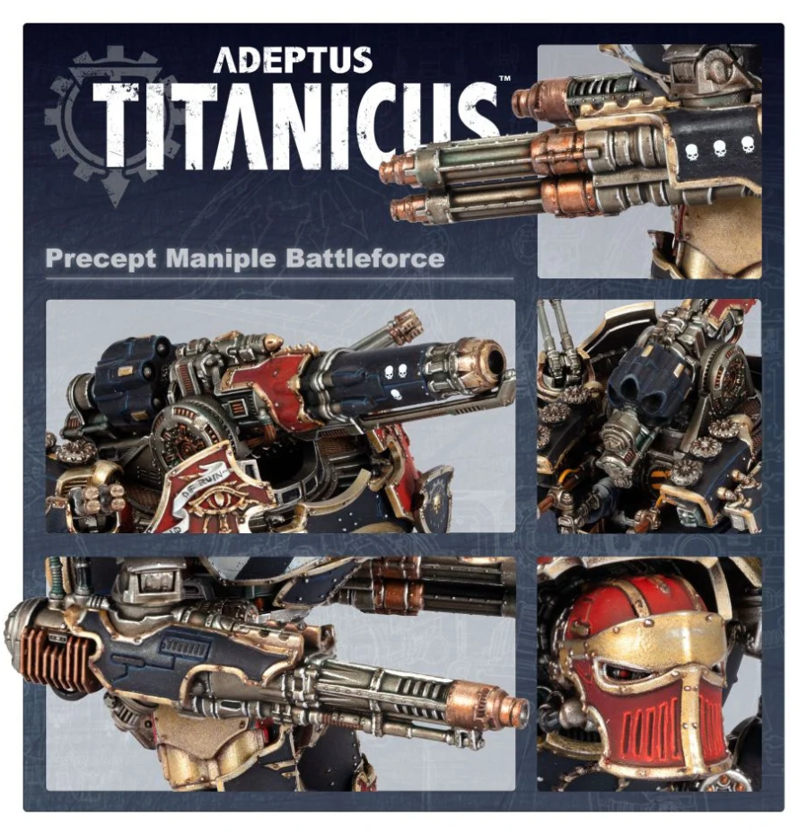 400-44GW Набор Адептус Титаникус. Манипула Заповедь (Adeptus Titanicus Precept Maniple Battleforce)
