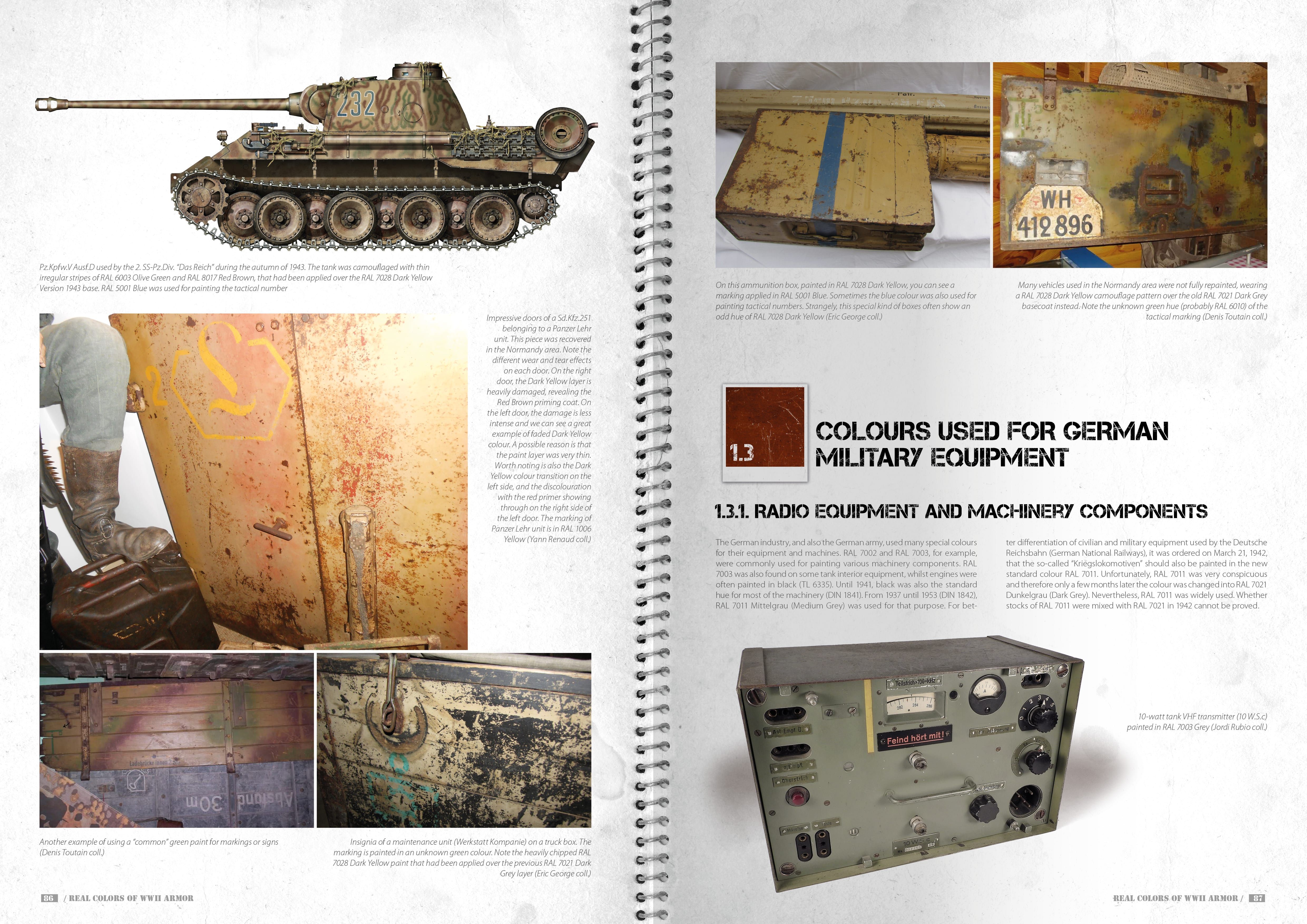 AK299  REAL COLORS OF WWII ARMOR New 2nd Extended update