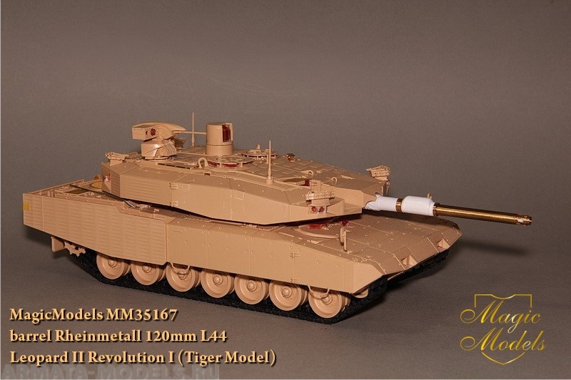 MM35167 Rheinmetall Rh 120mm L/44. Leopard II Revolution I (Tiger Model). Magic Models
