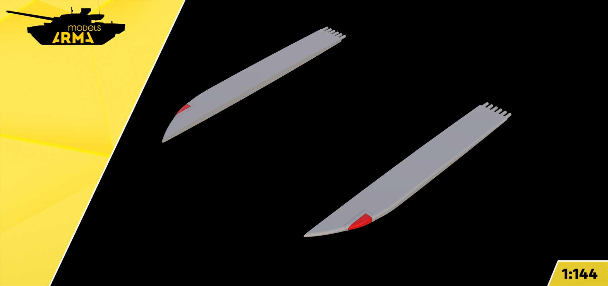 AM144190 Скругленные законцовки крыла для Ту-144