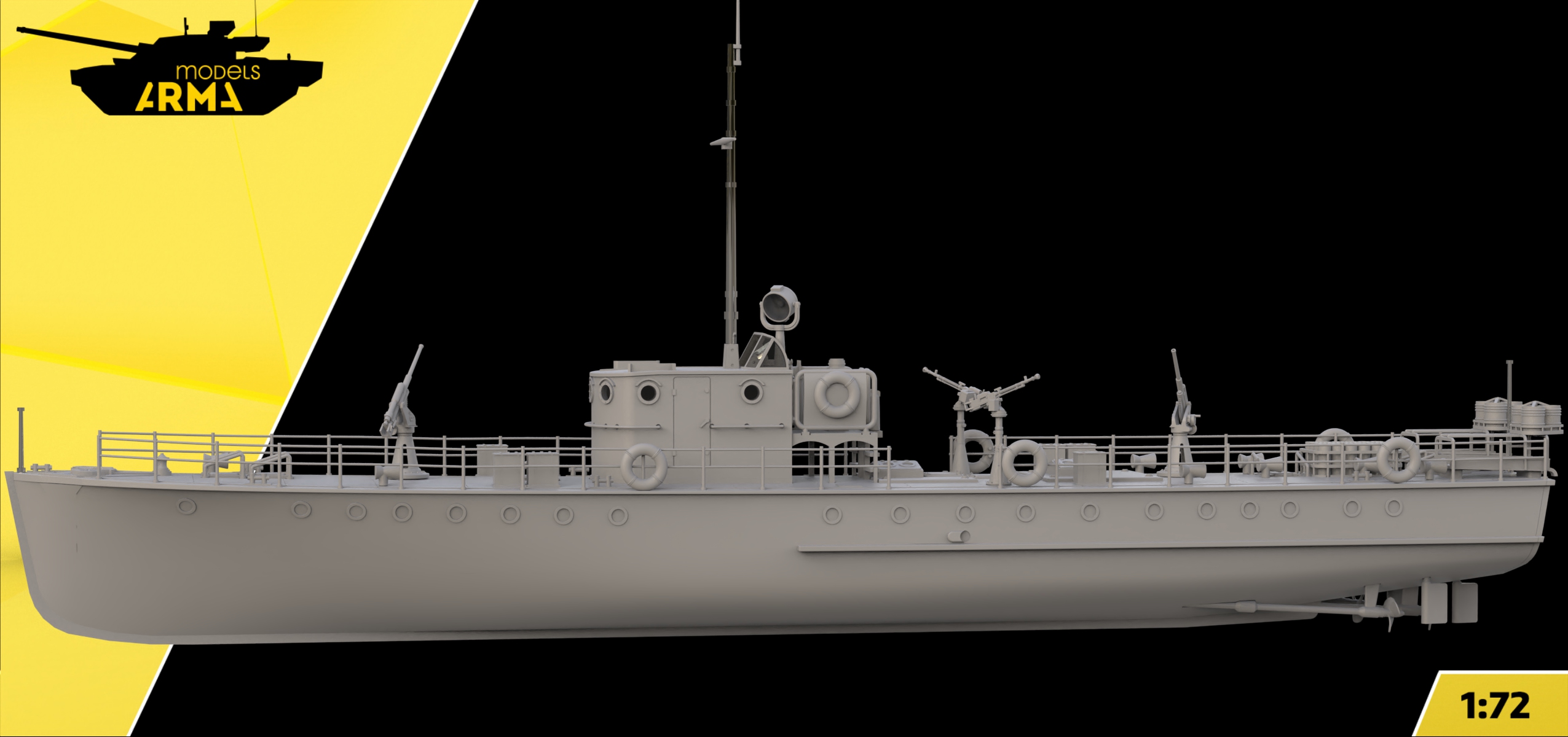 AM72469 Советский  малый охотник проекта МО-4 Arma Models