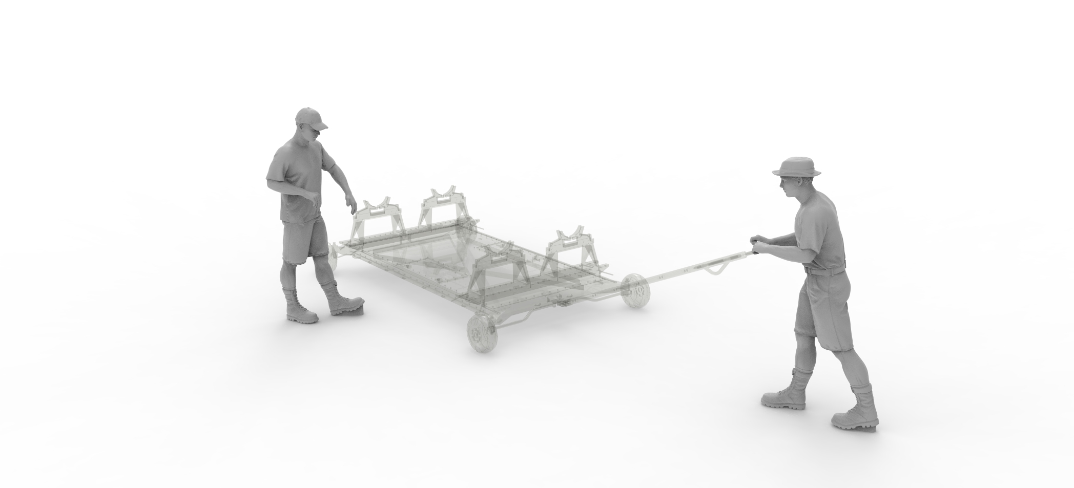 72122-1TMP ТЕХНИКИ ВКС РФ (Сирия) 2 шт. Набор №8 Temp Models