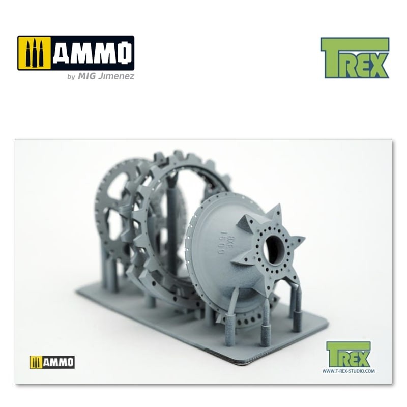 TR35031 Звездочка Panther Disassembled Sprocket Set A (1 pc)