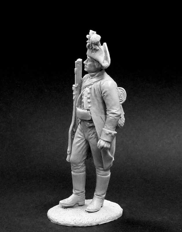 CHM-54220. Унтер-офицер егерских полков, Россия 1799 г. 54 мм. Материал - смола. Chronos Miniatures