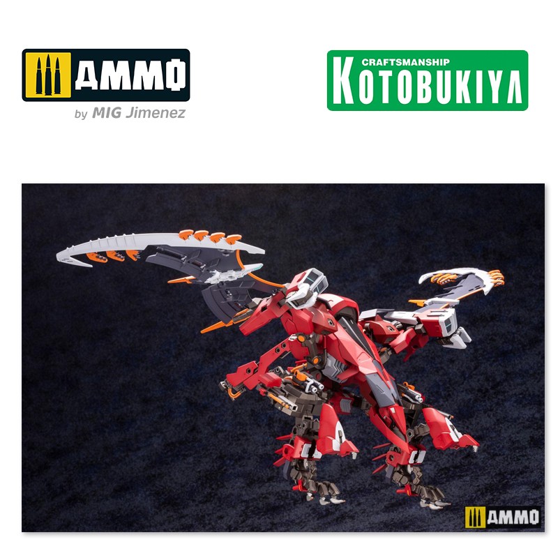 KTOHG048 Коллекционая сборная модель  HGPM Kit 1/24 Bulkarm Glanz Redalert 18 cm KOTOBUKIYA