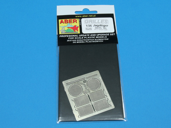 ABR-35-G25  Дополнения для  Grilles for Sd.Kfz.186 Jagdtiger для Tamiya 1/35