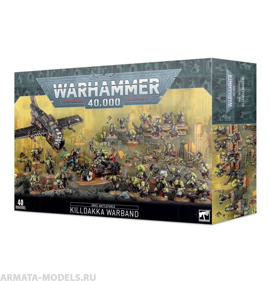 50-59GW  Набор "Отряд Орков Убийцы-Дакка" (Orks Killdakka Warband)